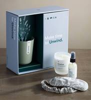 Caja de Regalo de Cartón Biodegradable y Botella de Vidrio Ecológica con Diseño de Lujo Personalizado