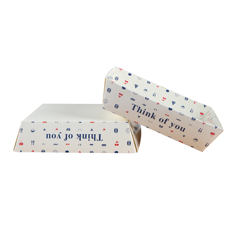 Manufacturer Supplies Disposable Paper Sushi Food Box Packaging Sushi Takeaway Box with Customized Logo