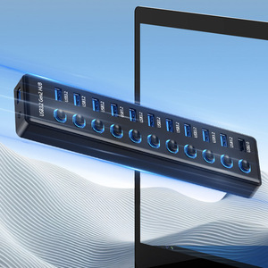 <span class=keywords><strong>Hub</strong></span> USB 10 ports Gen 3.2 10 Gbps actif avec alimentation - Product Image 6