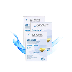 Mini vendaje protector para el cuidado de cicatrices, 5 x 2,5 cm, adecuado para lesiones menores, seguridad para la piel y reducción de la visibilidad de las cicatrices - Product Image 1