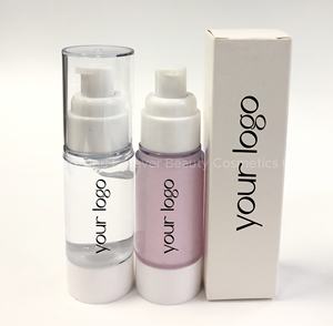 Envío Directo, imprimación facial líquida hidratante, Etiqueta Privada, <span class=keywords><strong>Base</strong></span> de maquillaje de 5 colores, blanquea ilumina los controles de aceite a prueba de agua - Product Image 2