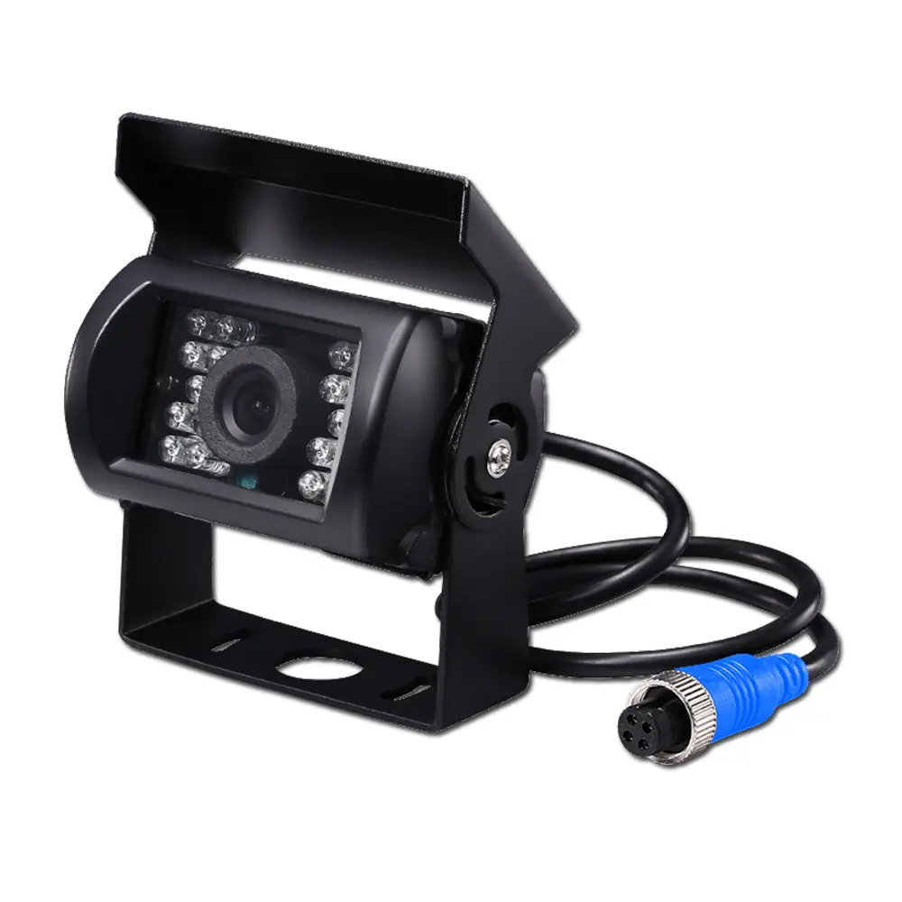 1/3 CCDカラーイメージセンサーバックアップリバースカメラ、18内蔵赤外線LEDナイトビジョン防水カーリアビューカメラ