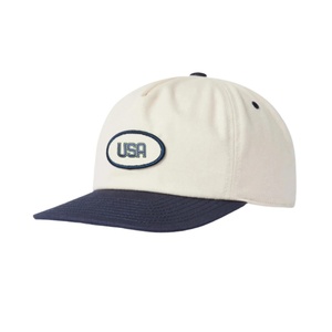Casquette de baseball unisexe de haute qualité à 5 panneaux personnalisée en gros OEM style vintage avec broderie incurvée - Product Image 1
