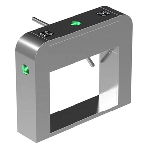 Portique tournant automatique à trois bras pour contrôle d'accès avec mécanisme en acier inoxydable et détection de piétons pour gymnases et usines - Product Image 2