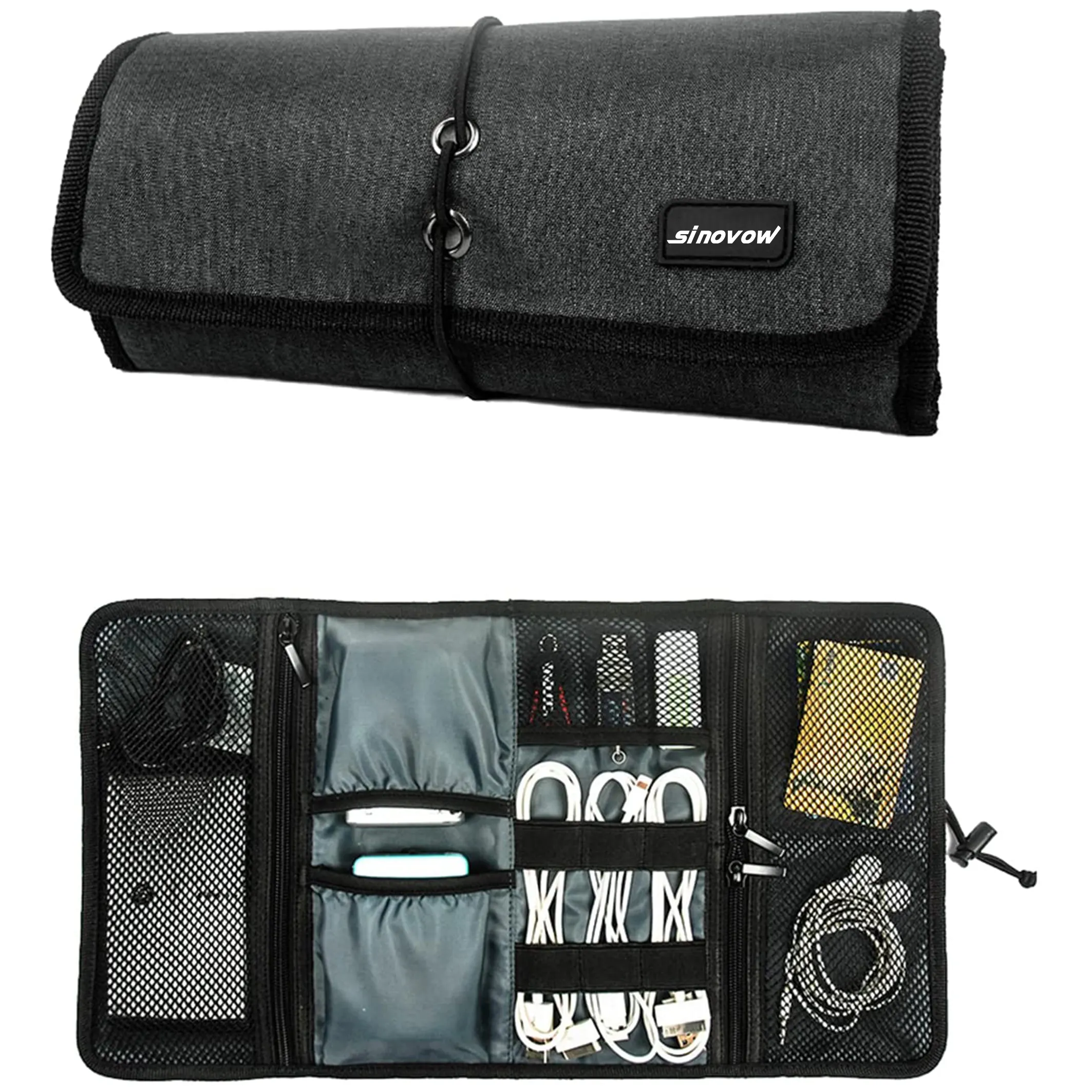 Accessories Bag Organizer Universal Electronics Travel Gadgets Carrying Case Pouch for Charger USB Cables SD Memory Cards