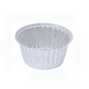 1300铝箔松饼纸杯拉梅金杯一次性松饼内衬迷你烤杯铝杯蛋糕尖盘