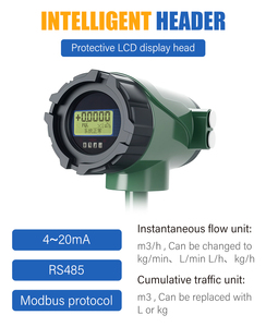 เครื่องวัดอัตราการไหลแบบพกพา FMT ความแม่นยำสูง สำหรับวัดการไหลของของเหลวและน้ำ  วัสดุสแตนเลส  แบบหน้าแปลน  ความแม่นยำ 0.2% 0.5% - Product Image 4