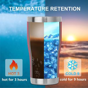 Cola Travel Car Beer logo Custom Double Wall Stainless Steel 4 in 1 14oz Coffee Mug Can <b>Drinking</b> <b>Cooler</b> with Bottom Bottle Open - Product Image 3