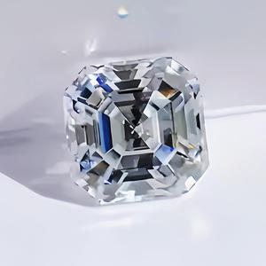 ヴィレサIGI認証アッシャースクエアカッティング実験室合成ホワイトダイヤモンドVVSクラリティジュエリー用 - Product Image 3