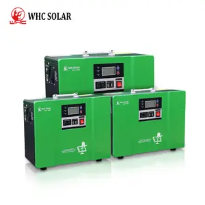 Système d'énergie solaire 500w 1kw 2kw 3kw 5kw 10kw générateur d'énergie solaire Portable système d'énergie solaire tout-en-un