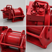 Treuil hydraulique à câble unique pour applications marines, amarrage de pont, levage de cargaison, usage intensif, accostage de navires, opération offshore