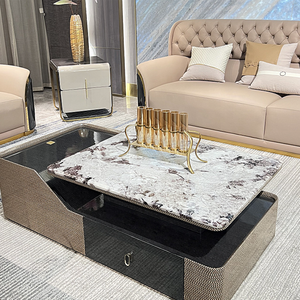 Divano di Lusso in Stile Francese in Legno Massello e Pelle, <span class=keywords><strong>Mobili</strong></span> per Soggiorno Color Ebano in Varie Dimensioni - Product Image 6