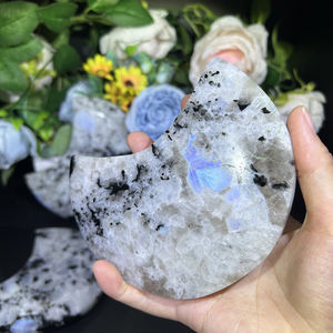 Commercio all'ingrosso naturale <span class=keywords><strong>arcobaleno</strong></span> lucido Moonstone ornamenti <span class=keywords><strong>luna</strong></span> Fengshui pietra <span class=keywords><strong>di</strong></span> cristallo guarigione <span class=keywords><strong>luna</strong></span> per la decorazione per la meditazione - Product Image 4