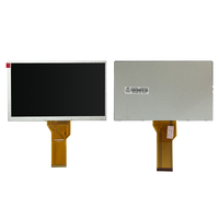 Écran LCD TFT AT070TN94 LW700AT9309 AT070TN83 V.1 7 pouces 800*480 400 cd/m² avec interface RGB 50 broches pour navigation GPS