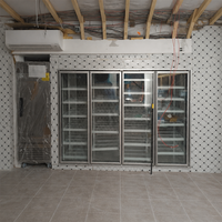 Chambre froide commerciale à chargement arrière pour le stockage et la distribution des aliments