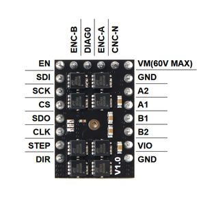 Шаговый Драйвер FYSETC TMC5160 HV, бесшумный драйвер двигателя SPI, высокая мощность, максимальное напряжение 60 в, обновленные детали для 3D-принтера - Product Image 3