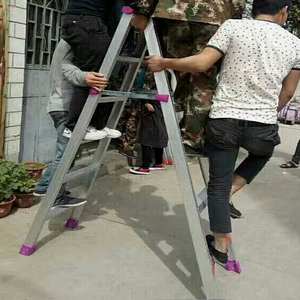 Échelle télescopique en aluminium de qualité, spécifique à l'électricité, en forme de A, 1,5 m-4 m simple droite, 4 m-12 m, catégorie de produits - Product Image 4