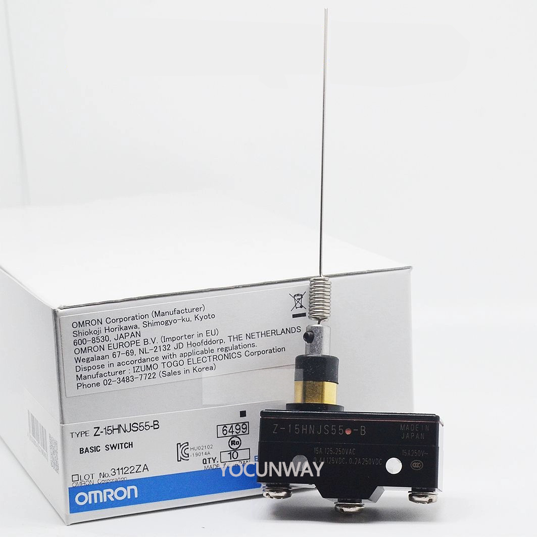 Authentieke Originele Omron Switch Z-15GNJ55-B Z-15HNJS55-B Z-15GW22A55-B5V Best Verkochte Hoge Precisie Algemene Basis