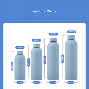 กระติกน้ำสแตนเลสแบบปากแคบขวดสปอร์ตพร้อมส่งกระติกน้ำสูญญากาศ - Product Image 2