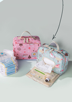 Sac d'organisation de stockage de grande taille de haute qualité avec sacs de rangement de couches en tissu imperméables