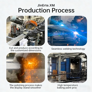 <strong>Bathroom</strong> Mosaic <strong>Tiles</strong> <strong>Display</strong> Rack Rotating Floor <strong>Standing</strong> Metal Shelf for Porcelain &amp; <strong>Ceramic</strong> <strong>Tile</strong> Marble Quartz Stone Samples - Product Image 6
