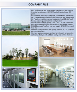 156 multifocal ảnh grey kính mắt ống kính 1.56 Progressive 12 12 + 2 13 + 3 với màu xanh lá cây màu trắng rõ ràng màu xanh lớp phủ vật liệu nhựa - Product Image 5