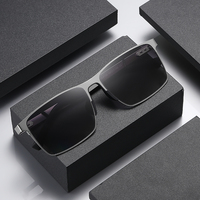 VisualMate Vente en gros Lunettes de soleil de haute qualité à verres polarisés en PC, monture en métal, protection UV400