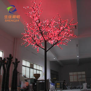 Lampu Pohon Bunga Sakura LED Dekoratif untuk Liburan dan Lampu Lanskap LED Baru untuk Pohon Buatan Luar Ruangan untuk Liburan - Product Image 5