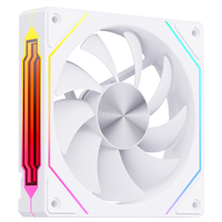 Ventilador para Caja de PC GK120 de 6 Pines, 120 mm, RGB Blanco, Silencioso (20dBA), 1200 RPM, 12V CC, para Computadoras de Juego, Proveedor OEM al por Mayor