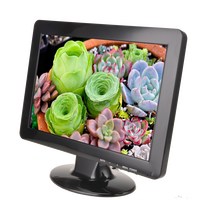 Moniteur TV LCD TFT étanche de 12 pouces avec connecteur VGA, moniteur LED bon marché de 12,1 pouces avec port TV