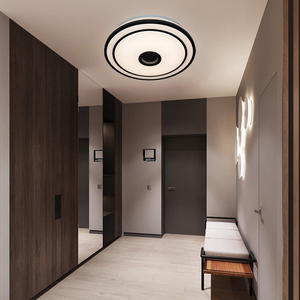 Thông minh âm nhạc RGB đèn lịch thi đấu với Bluetooth loa hiện đại thay đổi độ sáng tuôn ra núi Acrylic vòng điều khiển từ xa LED trần ánh sáng - Product Image 6