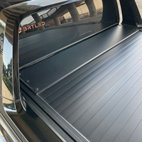 Couverture de benne en alliage d'aluminium Noisen pour Ford Pickup - Ajustement universel, design rétractable encastré, verrouillage dissimulé, profil bas