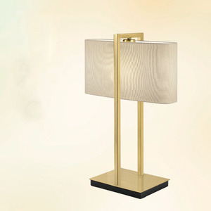 Lámpara de Mesa Moderna para Interiores, Lámpara de Escritorio de <span class=keywords><strong>Lino</strong></span>, Lámpara de Noche para Dormitorio, Lámpara de Mesa Moderna para Hotel - Product Image 1