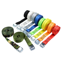Sangle d'arrimage à cliquet en polyester noir avec revêtement époxy, 1'' (25 mm), 800 kg, robuste, sans fin