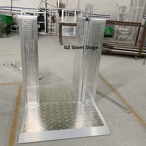 Barrières de contrôle des foules d'occasion, barricade de scène 1200x1000x1200 - Product Image 4