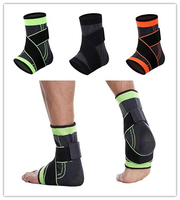 Attelle de cheville personnalisée en gros avec sangle de compression pour la prévention des entorses, idéale pour le basketball, la course et le fitness, tailles M à XL