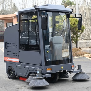 รถกวาดพื้นไฟฟ้าขนาดใหญ่สำหรับโกดังอาคารโรงงาน พื้นปูนแข็งพิเศษ เครื่องกวาดพื้นอุตสาหกรรม - Product Image 6