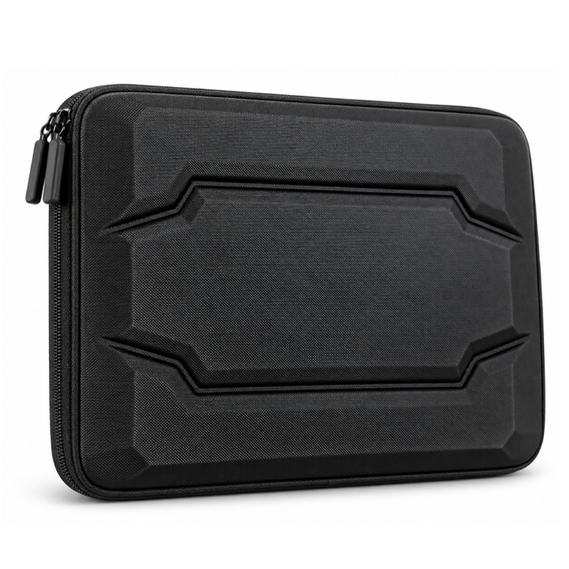 Custom Logo EVA Leather Lap Sleeve Lightweight Portable Business Notebook Carrying Case Simple Design