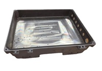 Caja de Aluminio Fundido a Presión Personalizada para Terminales de Comunicación 5G, IP67, Resistente a la Intemperie, para Estaciones Base Exteriores, con Disipación de Calor
