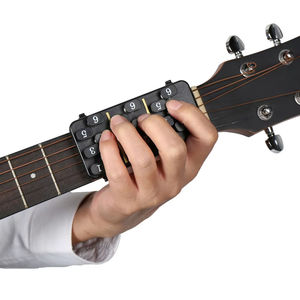 Kit de ayuda para entrenamiento de electrodomésticos Easy Press, herramienta de aprendizaje asistido con cuerda de <span class=keywords><strong>guitarra</strong></span>, 18 botones, acorde de <span class=keywords><strong>guitarra</strong></span> con un clic - Product Image 1