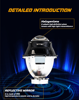 Modul Lensa Lampu Depan Halogen H11 Otomotif New Yutai YT-26 - Kualitas Tinggi 12V 55W Universal Mudah Dipasang Garansi 1 Tahun