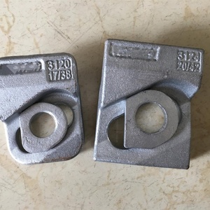 Nuevos sujetadores ferroviarios 3124 Abrazadera de riel A100 A120 Clip atornillado de riel de grúa <span class=keywords><strong>Material</strong></span> Q235/Q345 - Product Image 5