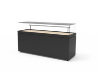 Vitrine de présentation de bijoux pour musée, table vitrine pour ornements en or, colliers, éclairage LED, capot en verre verrouillable