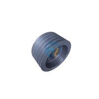 Poulie de courroie trapézoïdale OEM personnalisée noire (marque TFD) Surface phosphatée Garantie de 3 ans Acier fonte Nylon pour générateur Compresseur