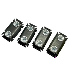 น็อตเหล็กแท่งทนทานแบบเสียบ M6 สองรู สำหรับท่อเหลี่ยม - Product Image 1