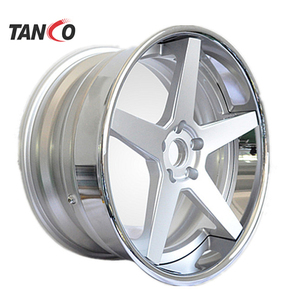 Chargeuse sur pneus chinoise usine fabricant <span class=keywords><strong>15</strong></span> 16 17 18 taille de pneu de voiture jante roue en alliage d'aluminium - Product Image 5