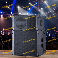 Sistema de Sonido con Subwoofer de 15 Pulgadas, Equipo de Audio Profesional, Caja Acústica Pasiva de Arreglo Lineal