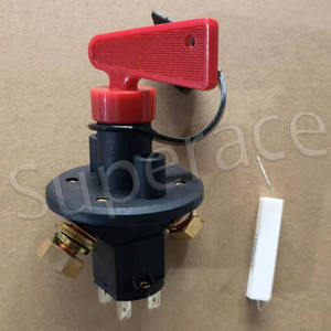 Interrupteur de coupure de batterie 12V/24V, 6 pôles, type <span class=keywords><strong>FIA</strong></span>, kit pour voiture de course, coupé, circuit - Product Image 3