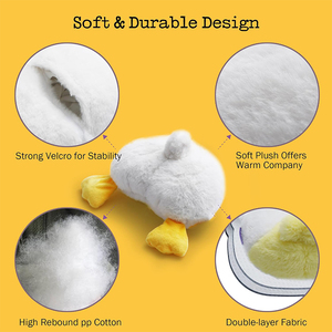 ของเล่นสุนัขรูปตูด<span class=keywords><strong>เป็ด</strong></span>ตลกๆ ของเล่นตุ๊กตาเป็ดสุดฮา ส่งเสียงนุ่มๆ ตลกๆ <span class=keywords><strong>ช</strong></span>่วยคลายเหงาและบรรเทาความวิตกกังวล - Product Image 3