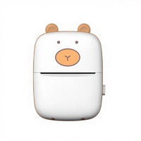 Imprimante thermique noir et blanc pour enfants, câble USB, MINI imprimante photo, étiquettes, portable, 200 dpi, 57 mm, imprimante mobile X5